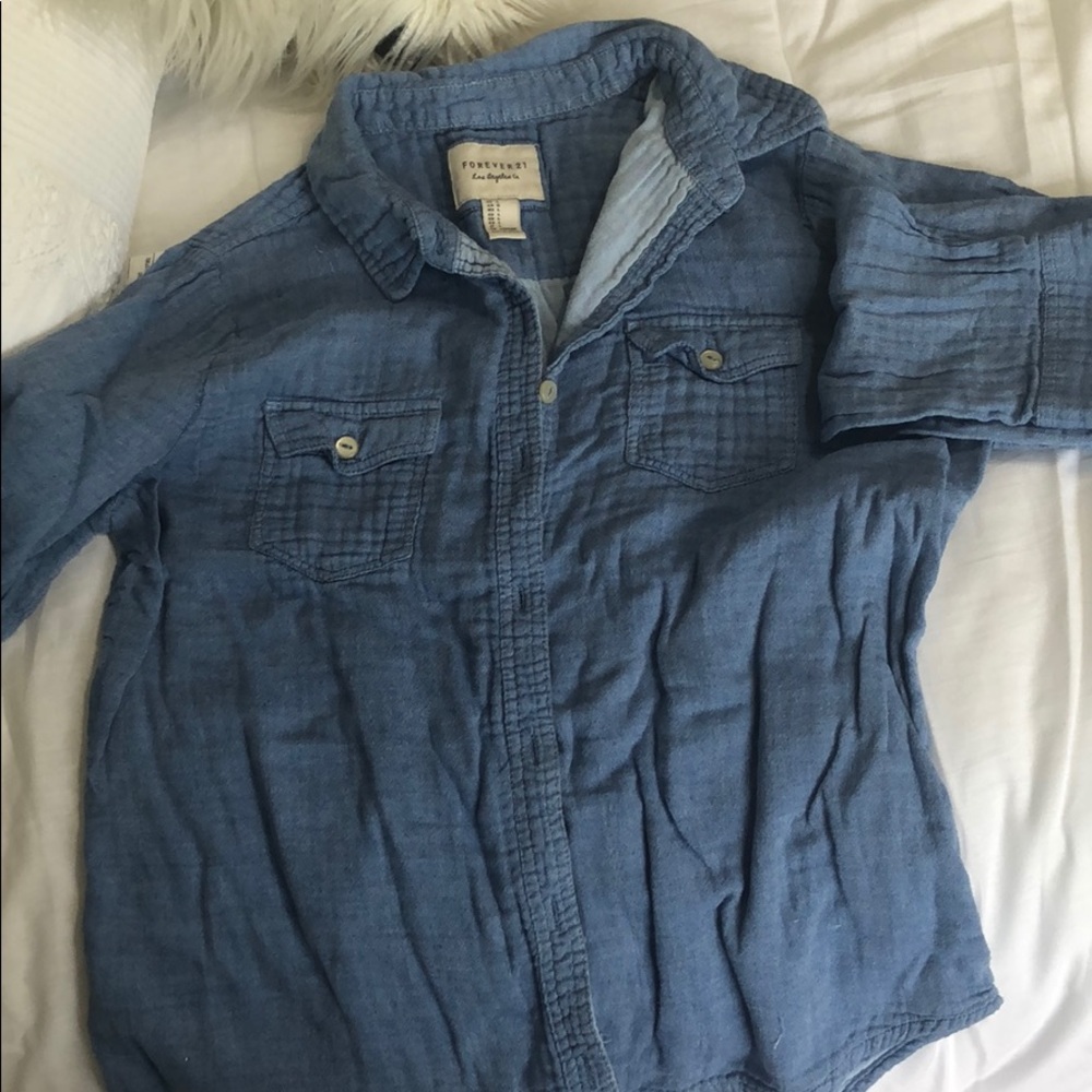 Forever 21 button up shirt